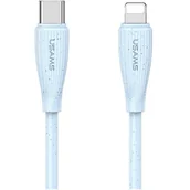 Kable USB - Kabel USB-C - Lightning USAMS Green Series SJ717 30W 1 m Niebieski - miniaturka - grafika 1