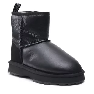 Emu Australia Buty Sharky Mini Town W12637 Black - Śniegowce damskie - miniaturka - grafika 1