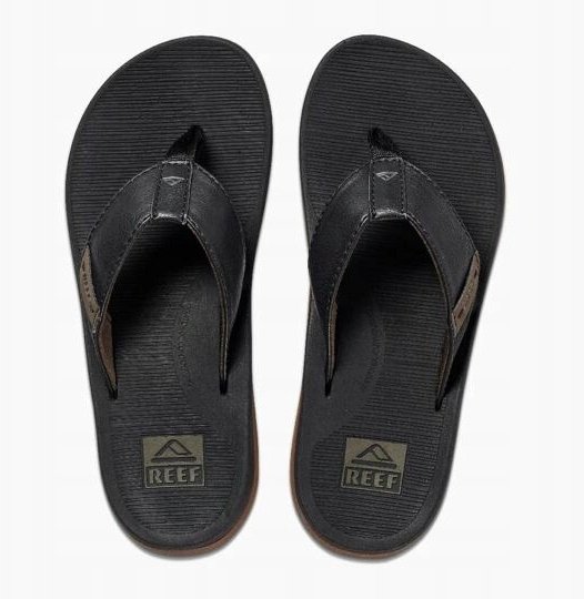 Japonki męskie Reef M'S Reef Santa Ana, black, 43 us 10