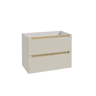 Szafka pod umywalkę wisząca 80x45.1x60 cm Stilla kaszmirowa mat - Szafki łazienkowe - miniaturka - grafika 1