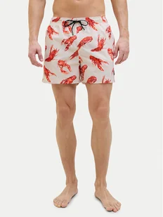 Jack&Jones Szorty kąpielowe Maui 12272809 Beżowy Regular Fit - Kąpielówki męskie - miniaturka - grafika 1