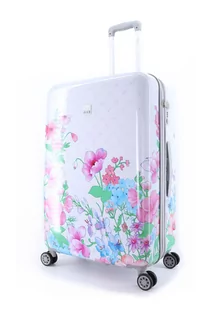 Walizka duża ELLE Flower biała - Walizki - miniaturka - grafika 2