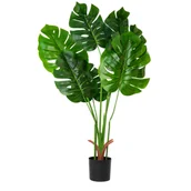 Sztuczne kwiaty - Monstera sztuczna doniczka 100 cm - miniaturka - grafika 1