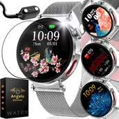 Smartwatch - SMARTWATCH KARDIOWATCH DAMSKI POMIAR CUKRU CIŚNIENIEPPG EKG HRV MENU PL - miniaturka - grafika 1