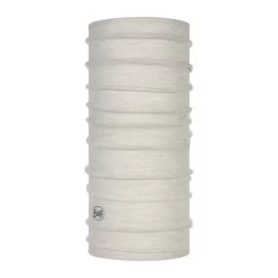 Chusta wielofunkcyjna z wełny merynosów Buff Merino Lightweight Solid Cloud - Czapki i chusty sportowe damskie - miniaturka - grafika 1