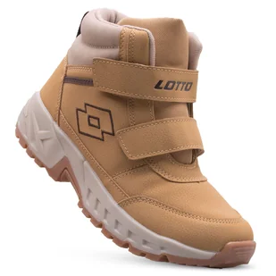 Buty zimowe dziecięce LOTTO EVEDAL MID K trapery za kostkę - Buty trekkingowe dziecięce - miniaturka - grafika 1