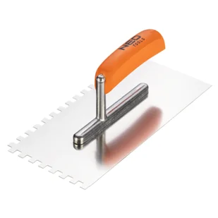 NEO Paca z zębami 270 x 128 mm ząb 8 x 8 x 8 mm uchwyt drewniany - Narzędzia murarskie - miniaturka - grafika 1