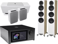 Kino domowe - NAD M10 V2 czarny + Uni-Fi Reference F5 biały + Pulse Flex 2i biały + Pulse Sub+ biały - miniaturka - grafika 1