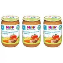 Hipp Kluseczki z pomidorami i cielęciną po 9. miesiącu zestaw 3 x 220 g Bio - Dania dla dzieci - miniaturka - grafika 1