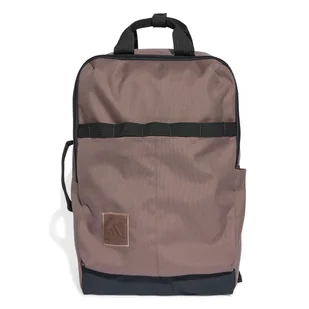 Plecak szkolny ADIDAS UTILITY BP BOXY JN4354 – Brązowy - Plecaki szkolne i tornistry - miniaturka - grafika 1
