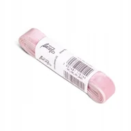 Akcesoria obuwnicze - Aksamitne, jasnoróżowe, płaskie sznurówki do butów, 120 cm, Kaps - miniaturka - grafika 1