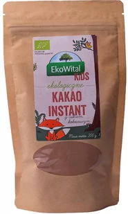 Kakao Instant BIO 200 g EkoWital - Kakao i czekolada - miniaturka - grafika 1