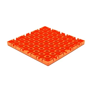 Płytka PCV podstawowa GripTil, 16 szt., pomarańczowa - Płytki ceramiczne - miniaturka - grafika 2
