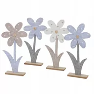 Figurki dekoracyjne - Kwiatek Sztuczny Ozdobny Na Parapet 30 cm - miniaturka - grafika 1