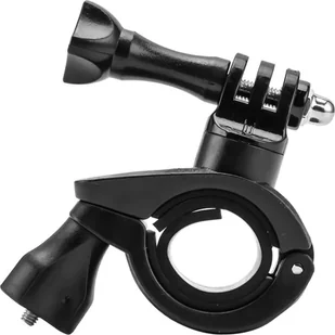 Alogy Uchwyt rowerowy do GoPro Hero 12 11 10 9 8 7 DJI Action SJ7 SJ6 do kamer na kierownicę motocykl rower Alogy obrotowy czarny - Akcesoria do kamer sportowych - miniaturka - grafika 1