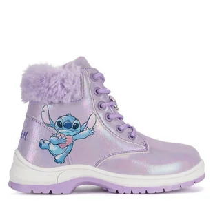 Trzewiki Disney Classics AW24-314DCLS Fioletowy - Buty dla dziewczynek - miniaturka - grafika 1