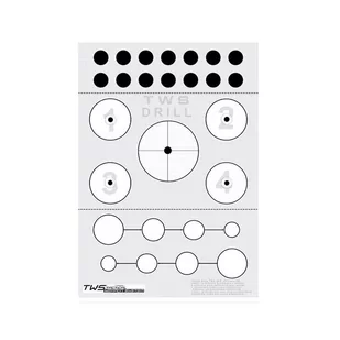 Tactical Weapon System - Tarcza strzelecka TWS Drill - Tarcze i kulochwyty - miniaturka - grafika 1