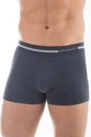 Majtki męskie - Bokserki męskie Brubeck Comfort Wool BX10430 jeans - miniaturka - grafika 1