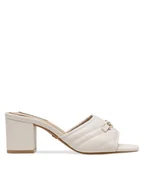 Klapki i japonki damskie - Nine West Klapki 123AL0687 Biały - miniaturka - grafika 1