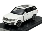 Samochody i pojazdy dla dzieci - ALLOY CAR LAND ROVER RANGE ROVER 50th ANNIVERSARY EDITION BIAŁY 1:32 - miniaturka - grafika 1