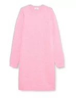 Sukienki - Bestseller A/S Damska sukienka Vmdoffy Ls O-Neck Dress Ga Girl Noos, Sachet Pink/Detail:melange, 50 - miniaturka - grafika 1