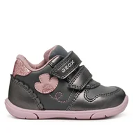Buty dla dziewczynek - Sneakersy Geox B Zapito B566DC 0NFBC C1325 Szary - miniaturka - grafika 1