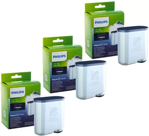 3x Filtr wody do ekspresu Philips Saeco AquaClean Oryginał 3 szt - Akcesoria i części do ekspresów do kawy - miniaturka - grafika 1