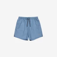 Spodnie sportowe męskie - Męskie spodenki  plażowe Prosto Shorts Basy - niebieskie - PROSTO - miniaturka - grafika 1