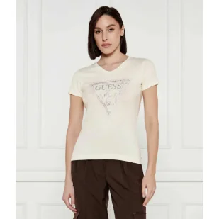 GUESS T-shirt PYTHON Slim Fit - Koszulki i topy damskie - miniaturka - grafika 1