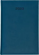 Kalendarze - Dazar, Kalendarz dzienny 2023, A4, Manager Vivella, niebieski - miniaturka - grafika 1