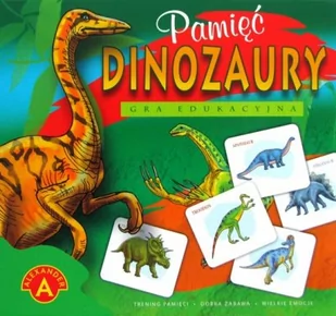 Alexander Pamięć Dinozaury 0533 - Gry planszowe - miniaturka - grafika 2