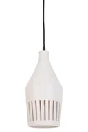 Lampy sufitowe - Light & Living Lampa wisząca Twinkle ceramiczna biała F-179372 - miniaturka - grafika 1