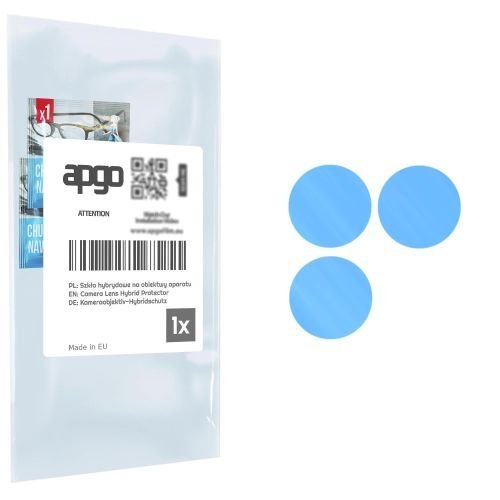 1x szkło hybrydowe na aparat obiektyw kamerę 9H do Wiko Hi Enjoy 70 Pro 5G - apgo hybrid Camera Lens Protector