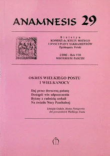 Anamnesis 29 - Książki o kulturze i sztuce - miniaturka - grafika 1
