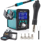 Lutownice - Stacja Lutownicza 2W1 Yihua 995D+ Najnowsza Wersja - miniaturka - grafika 1