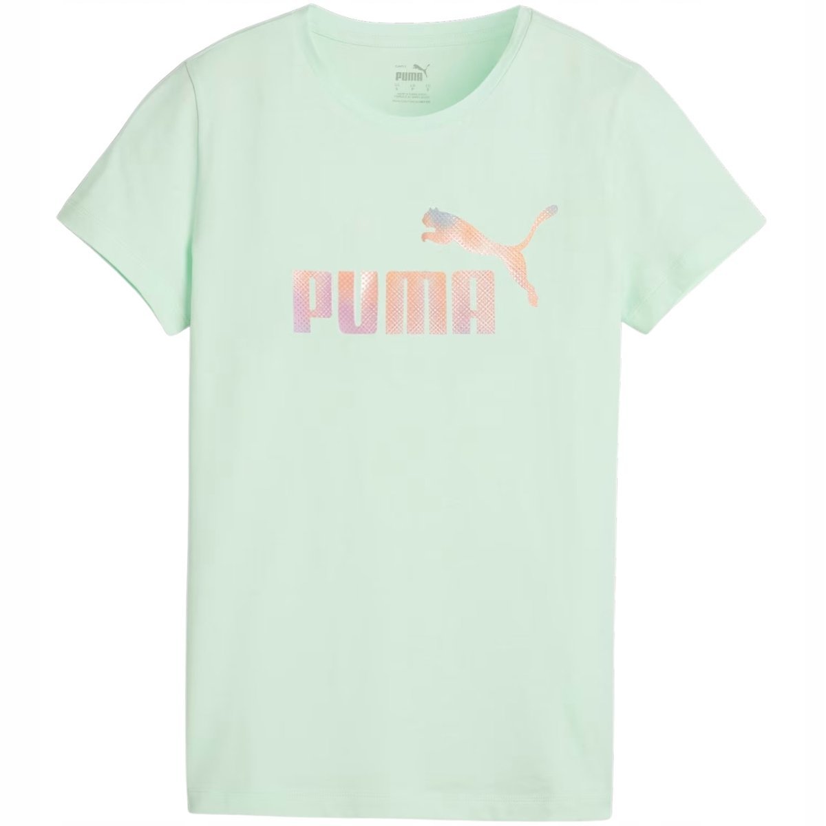 Koszulka damska Puma ESS+ Summer Daze Tee miętowa 679921 88 XS