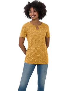 Heine Koszulka w kolorze żółto-białym - Koszulki i topy damskie - miniaturka - grafika 1