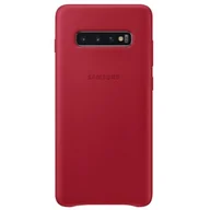 Etui i futerały do telefonów - Samsung Etui Leather Cover do Galaxy S10+ Czerwony EF-VG975LREGWW - miniaturka - grafika 1
