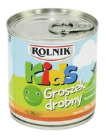 Pasztet i przetwory mięsne - Rolnik Kids Groszek drobny konserwowy 212 ml - miniaturka - grafika 1
