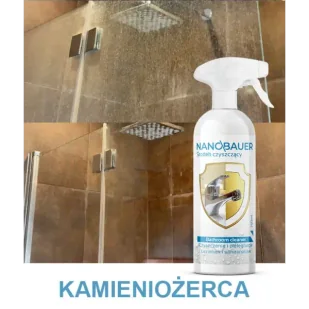 Płyn do mycia łazienek - NANOBAUER® BATHROOM CLEANER 750 ML - Środki do kuchni i łazienki - miniaturka - grafika 1
