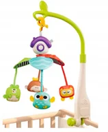 Karuzele dla niemowląt - KARUZELA DO ŁÓŻECZKA PAŁĄK Z ZABAWKAMI DLA DZIECI NIEMOWLĄT GRAJĄCY 6665 - miniaturka - grafika 1