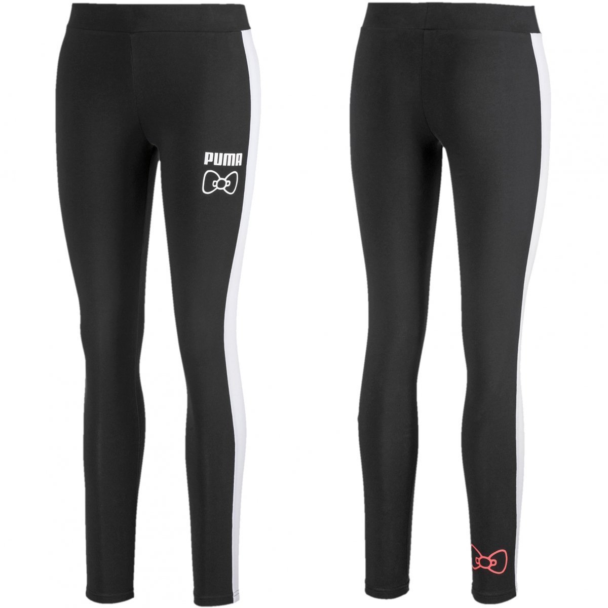 Puma Hello Kitty legginsy damskie sportowe fitness czarne 597140 01 S