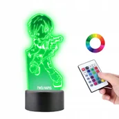 Lampy pozostałe - Lampka na Biurko Statuetka Led Resident Evil Leon - miniaturka - grafika 1