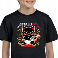 Moda i Uroda OUTLET - 152 KOSZULKA METALLICAT MUZYCZNA 3208 CZARNA - miniaturka - grafika 1