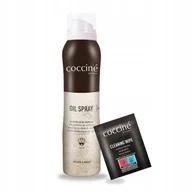 Środki do obuwia i ubrań - Oil Spray Płynny Tłuszcz z Chusteczką do Skóry Coccine Zestaw 2w1 - miniaturka - grafika 1