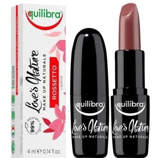 Equilibra, Love's Nature, pomadka do ust 05 Intense Nude, 4 ml - Szminki - miniaturka - grafika 2