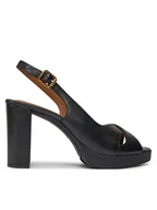 Sandały damskie - Geox Sandały D Walk Pleasure 85S D45B6C 00043 C9999 Czarny - miniaturka - grafika 1