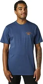 Odzież motocyklowa - Fox At Bay Ss Premium Tee Dark Indigo - miniaturka - grafika 1