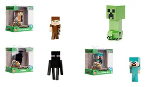 JADA Minecraft Figurka metalowa 6,5 cm, wysyłka losowa - Figurki dla dzieci - miniaturka - grafika 1