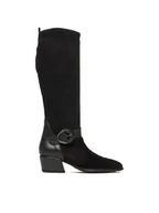 Kozaki damskie - Hispanitas Kozaki PHI254257 Czarny - miniaturka - grafika 1